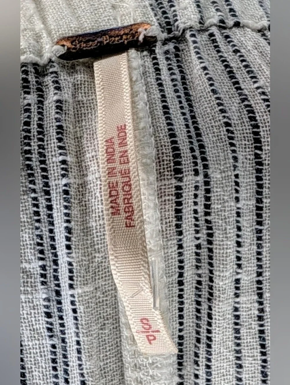 Free People Semi Sweet Striped Pants size small